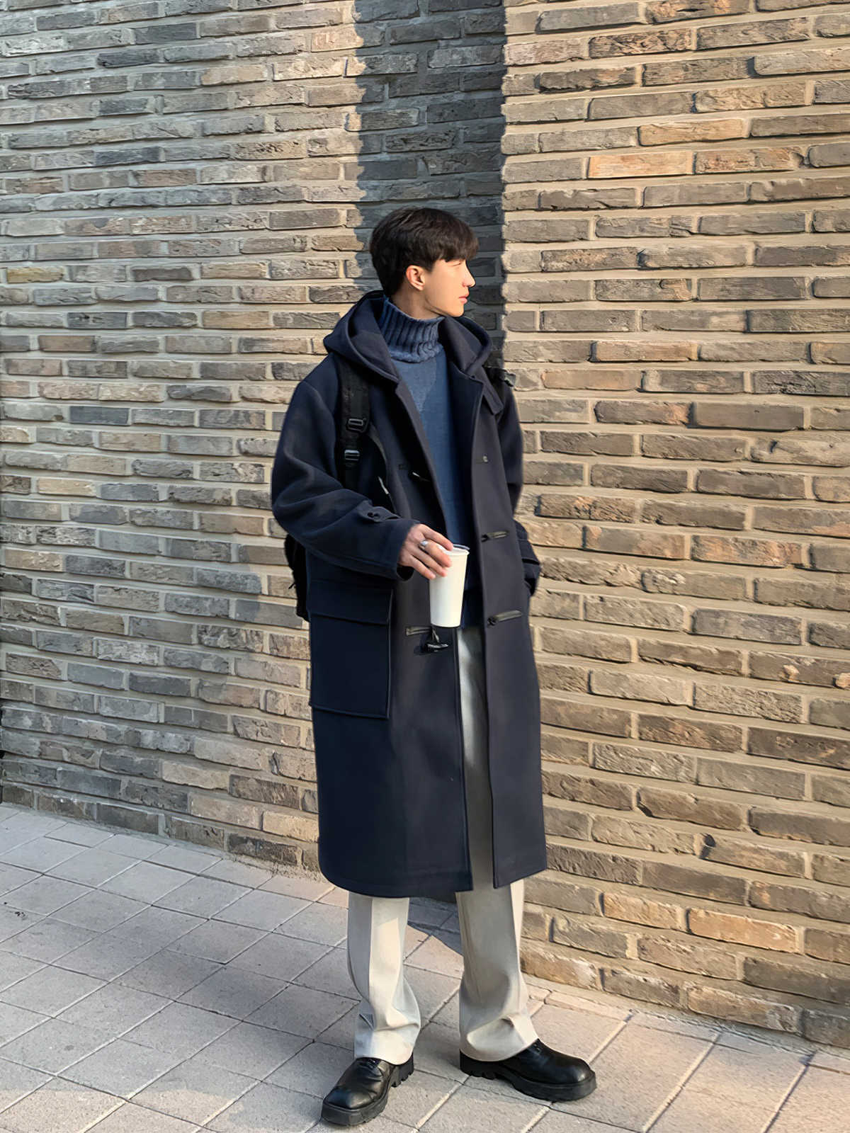 Long Knee Length Woolen Coat